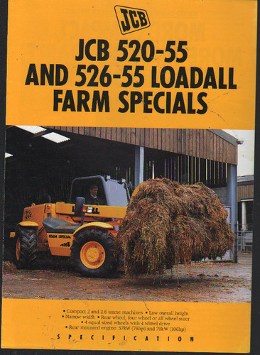 Jcb 520 and 526 loadall - jcb,