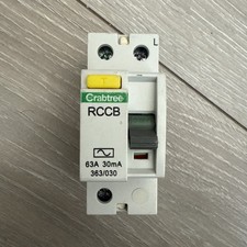 Crabtree 63a RCCB RCD