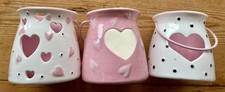 Next Set of 3 Pink Ceramic