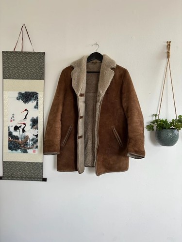 Vintage shearling sheepskin - vintage,