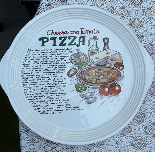 Rayware ceramic pizza plate - ceramic,