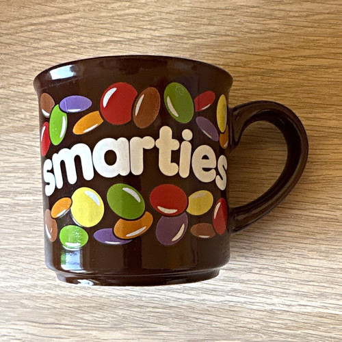 Vintage smarties mug brown - vintage,