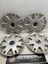 Ford Fiesta Fustion Genuine Wheel Trim Hub Caps Spoke 15” Inch Set Mk6 2002-2008