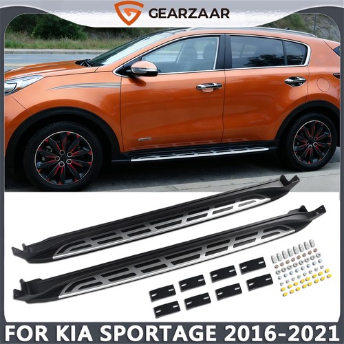 Side steps for kia sportage - side,