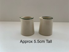 Vintage - 2 x Small Creamer / Condiments Jugs. Made In England