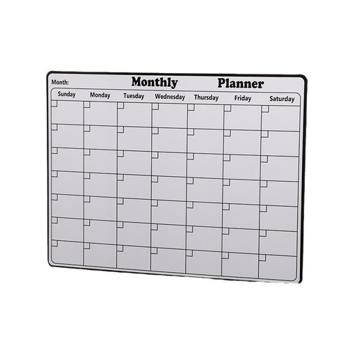 Magnetic dry erase - dry, calendar