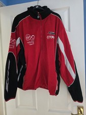 Yamaha Red Racing Fleece  Full Zip And Zipped Pockets Adult Small 