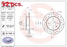 X2 PCS REAR BRAKE DISC ROTOS X2 PCS SET 08.7626.1X BREMBO I