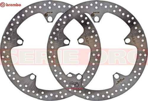 Pair front brembo gold - pair,
