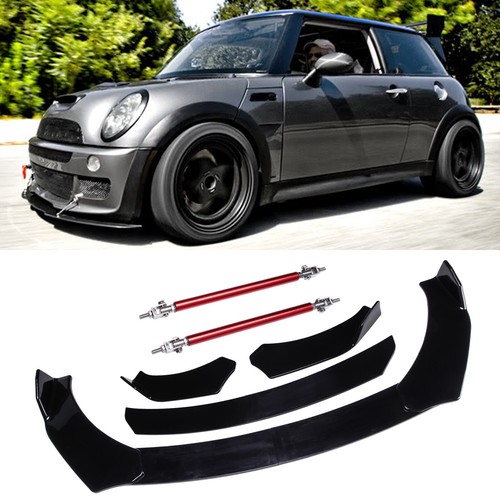 Front bumper lip splitter 2x - front,