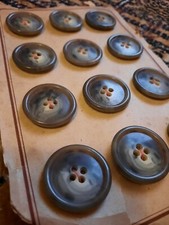 Vintage 40s 50s Brown Mottled