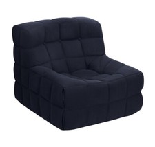 Navy Blue Micro Cord Pillow