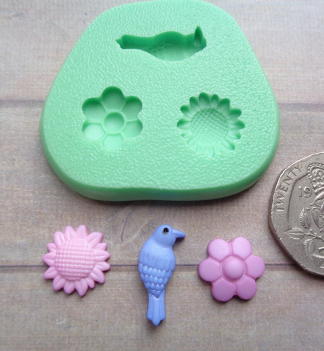 Mini craft mould tiny bird - mini,