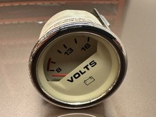 OEM Classic Mini MPI Cooper Smiths Ivory Volts Gauge Amps - Rover 1996 2001 Amps