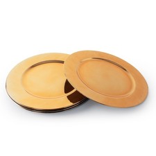 Set of 4/6 Large 33cm Metallic