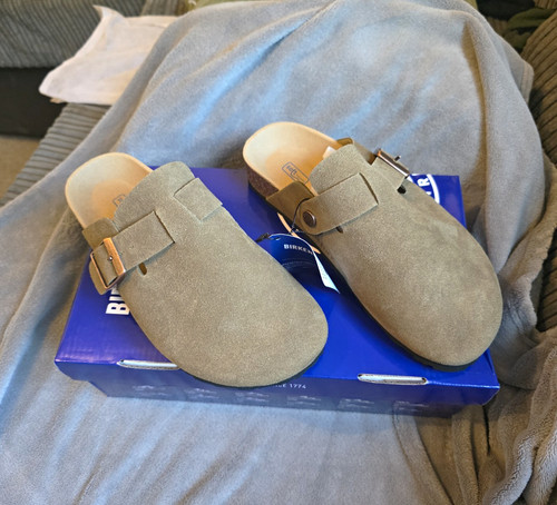 Birkenstock soft footbed suede - birkenstock,