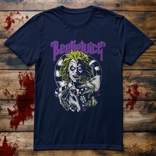 Horror bite me T-Shirt: Horror, Scary Midweight Tee