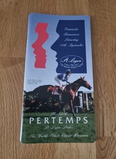 1996 ST LEGER RACECARD - SHANTOU - EXCELLENT CONDITION 