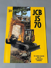 JCB JS70 Crawler Excavator Brochure