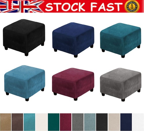 Square footstool cover - cover, stretch