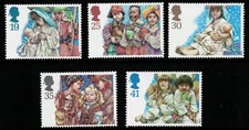 SG1843-1847. CHRISTMAS 1994. CHILDREN'S NATIVITY PLAYS. UNMOUNTED MINT.