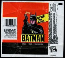 Batman Movie, 2nd Series Tpps Trading Cards Wrapper #W37