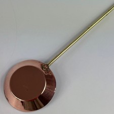 Vintage French Traditional Kitchen Copper & Brass Basting Spoon Cooking Utensil