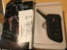 EJEAS V4 plus Motorcycle Helmet Bluetooth Walkie Talkie 4 Riders Distance 1500 M