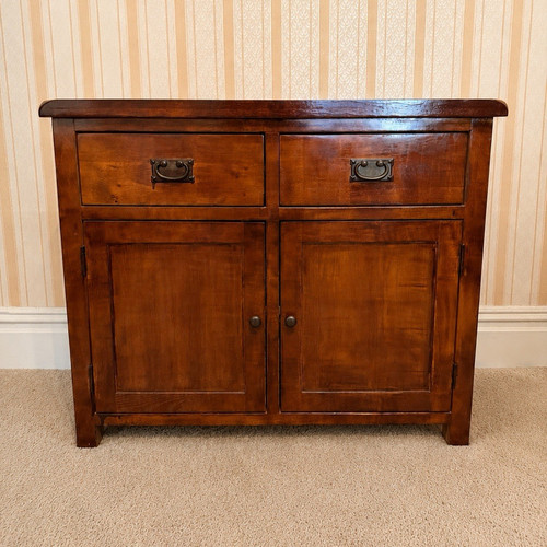 Solid oak sideboard - solid,