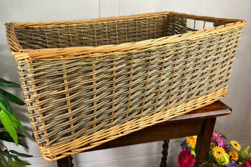 Vintage woven willow - vintage,