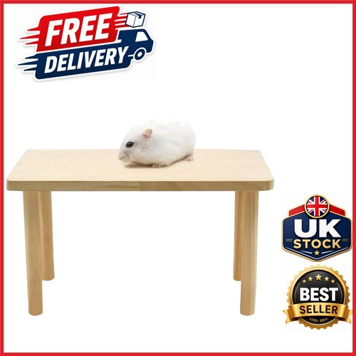Wooden hamster stand platform - hamster,