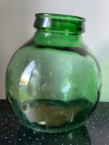 Viresa glass bottle - glass, terrarium