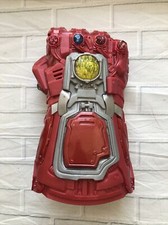 Marvel Avengers Endgame Red Iron Man Infinity Gauntlet Lights & Sound Cosplay