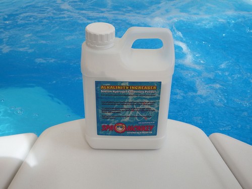 Hot tub alkalinity increaser - hot,