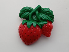 Unbranded purchased from Cath Kidston -Strawberry Brooch - Excellent
