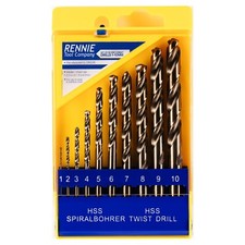 Rennie Tools 10 Piece HSS