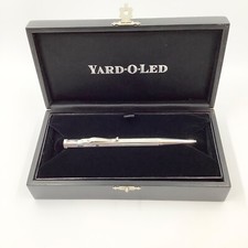Yard O Led Diplomat Hexagonal Barley Sterling Silver pencil, boxed, VGC