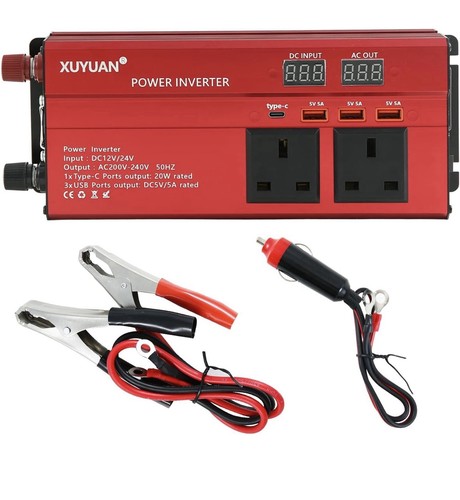 Power inverter 1200w car - power,