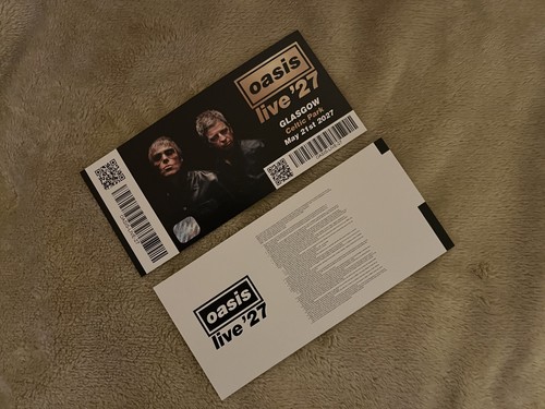Oasis ireland souvenir - oasis,