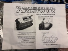Warhammer 40,000 40k Forge World Imperial Guard Trojan Support Vehicle Complete