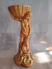 Royal Wessex Mustard brown Water Nymph Figurine Designed By Gordon Bradley VGC.