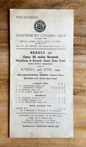 Shaftesbury cycling club open - shaftesbury,