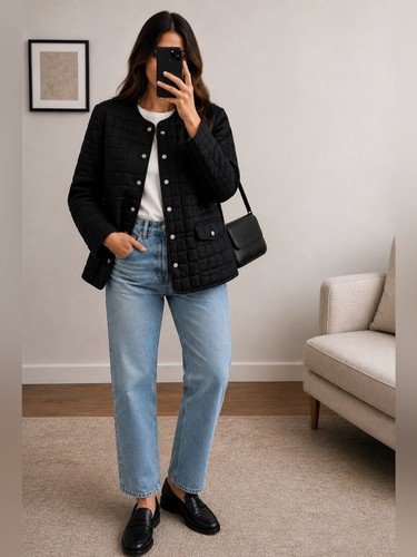 Carol little quilted jacket - carol,