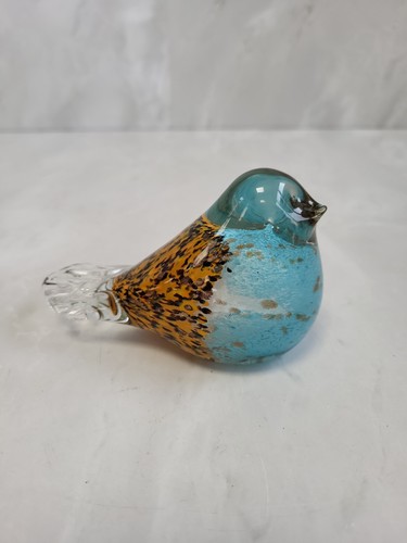 Handblown glass bird shaped - glass,