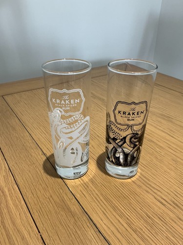 Two kraken black - two, rum