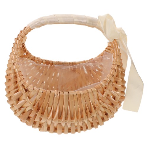 Handmade flower girl basket - girl,