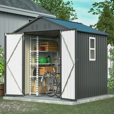 6x6 ft Metal Outdoor Storage