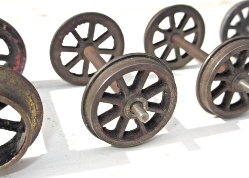 Vintage gauge wagon wheel - vintage,