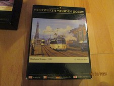 Wentworth Wooden Jigsaw - Blackpool Trams 1939