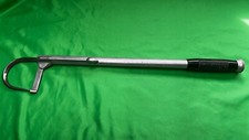 Vintage  Metal Salmon Trout Fishing Gaff. Length 19 inch. EXT 34 inch.